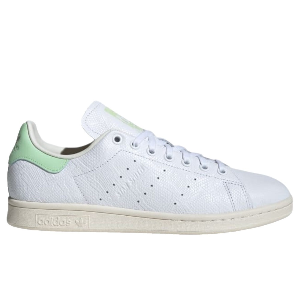 Adidas Shoes Women Size 8 Stan Smith Cloud White /‎ Semi Green Spark / Off White